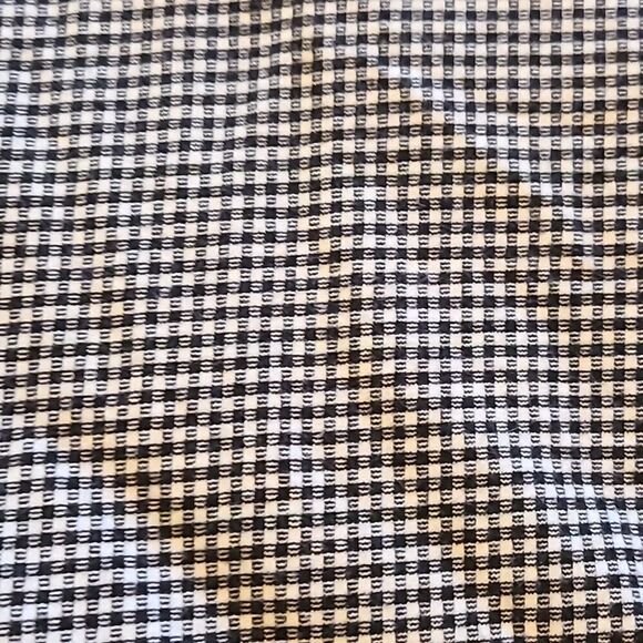 American eagle‎ outfitters womens black and white plaid cropped tshirt - Picture 4 of 5